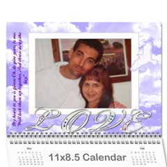 moms calendar - Wall Calendar 11  x 8.5  (12-Months)