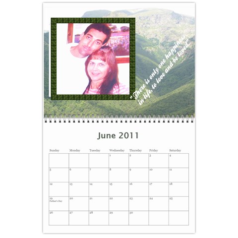 Moms Calendar By Kelli Ward Jun 2011