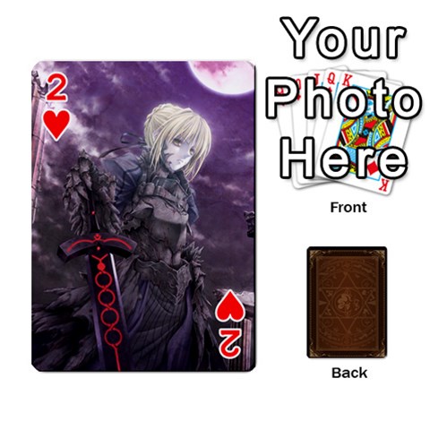 Type Moon Deck By Rmx Front - Heart2