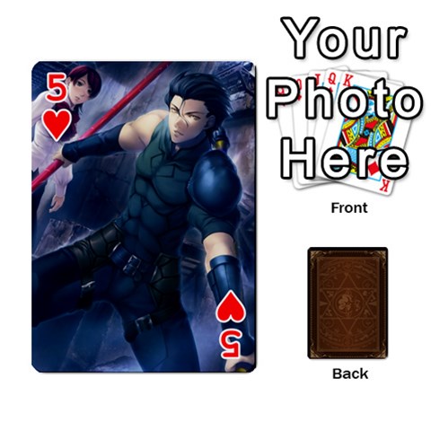 Type Moon Deck By Rmx Front - Heart5