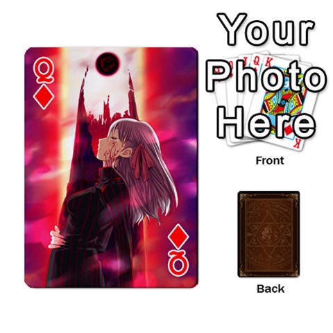 Queen Type Moon Deck By Rmx Front - DiamondQ