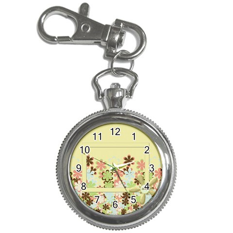Spring Blossoms Key Chain Watch 1 By Lisa Minor Front
