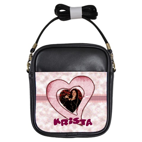 Heart Sling Bag By Danielle Christiansen Front