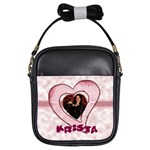 heart sling bag - Girls Sling Bag