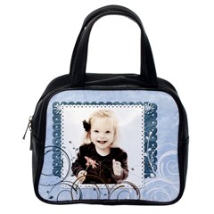 blueberry swirl purse - Classic Handbag (One Side)