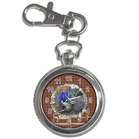 Outdoorsmen Key Chain Watch By Danielle Christiansen Front