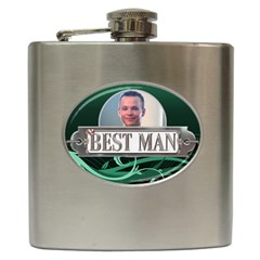 Best Man Hip Flask - Hip Flask (6 oz)