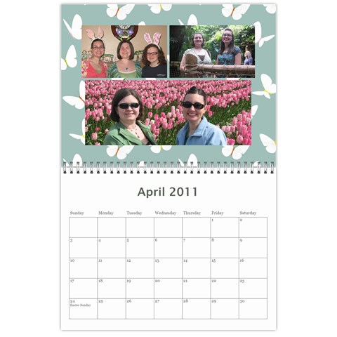 2011 Calendar By Carrie Wardell Apr 2011
