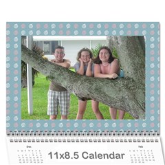 2011 Calendar - Cheryl - Wall Calendar 11  x 8.5  (12-Months)