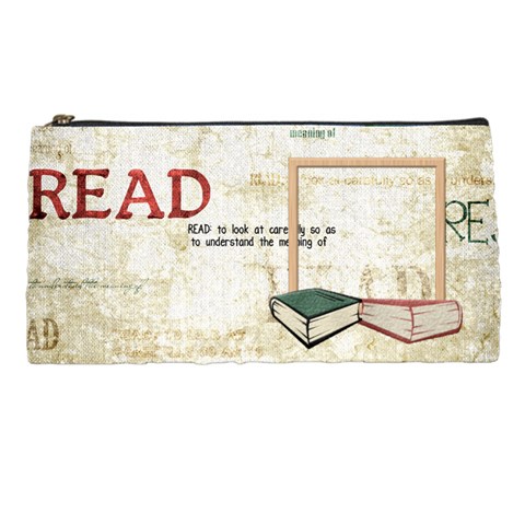 A Good Read Pencil Case By Lisa Minor Front