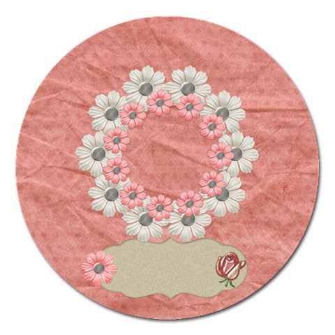 Amore Round Magnet 1 By Lisa Minor Front