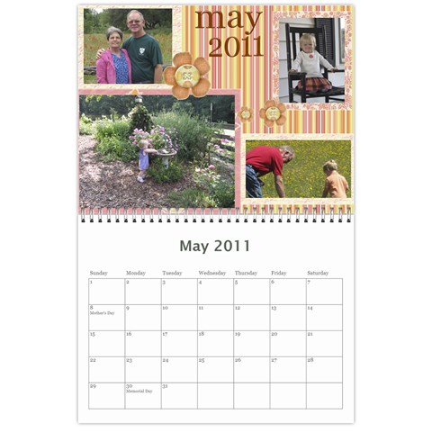 2011 Marlow Calendar By Heather Marlow May 2011