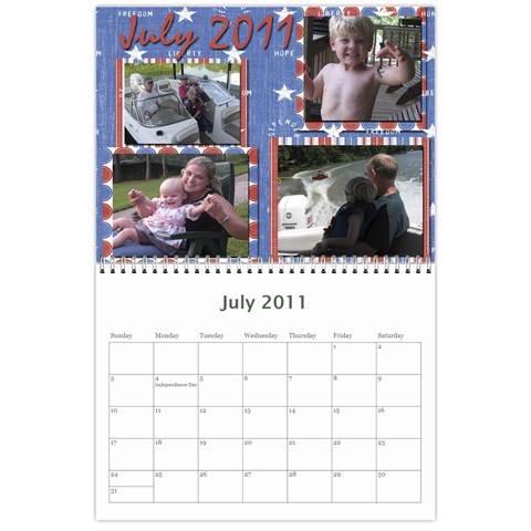 2011 Marlow Calendar By Heather Marlow Jul 2011
