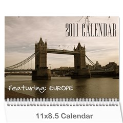 2011 Calendar - Wall Calendar 11  x 8.5  (12-Months)