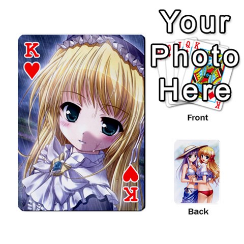 King Fortune Dek By Linysia Front - HeartK