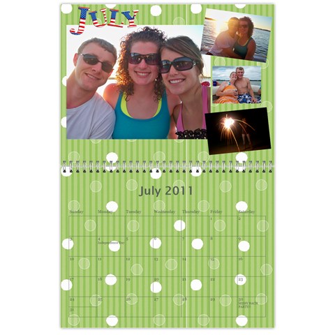 Calender 2011 By Naomi Jul 2011