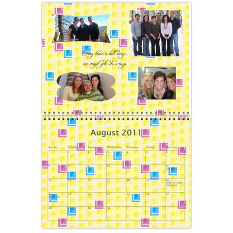 Calender 2011 By Naomi Aug 2011
