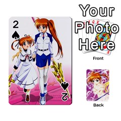 nanoha DEK - Playing Cards 54 Designs (Rectangle)