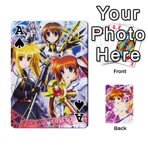 Ace Nanoha Dek By Linysia Front - SpadeA