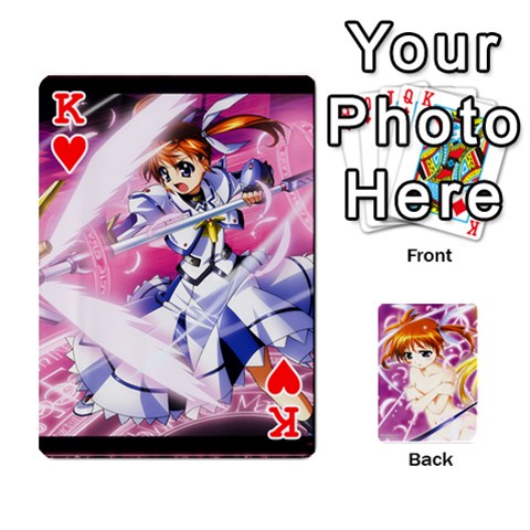 King Nanoha Dek By Linysia Front - HeartK