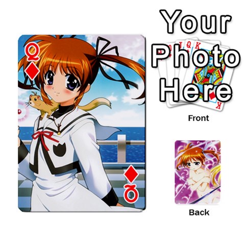 Queen Nanoha Dek By Linysia Front - DiamondQ