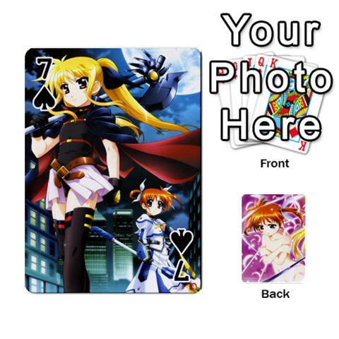 Nanoha Dek By Linysia Front - Spade7