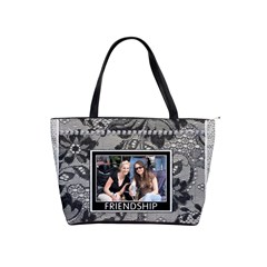 Friendship & Laughter Shoulder Handbag - Classic Shoulder Handbag