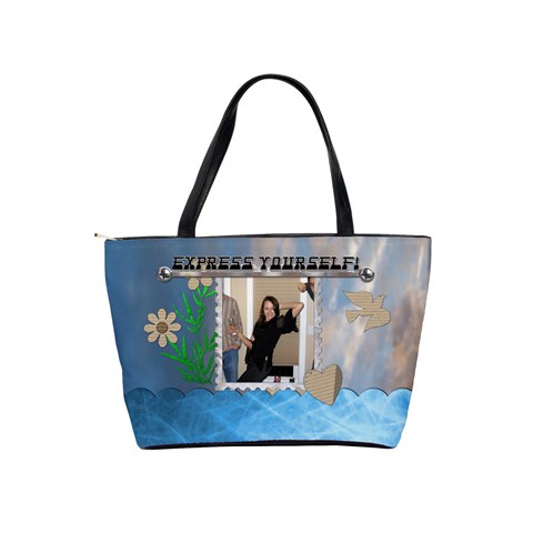 Monkey See, Monkey Do Shoulder Handbag By Lil Back