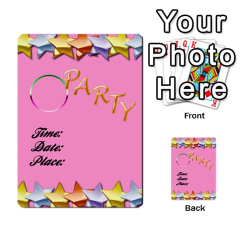 Happy Birthday Card Invitation By Daniela Back 2