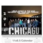 CalendarB - Wall Calendar 11  x 8.5  (12-Months)
