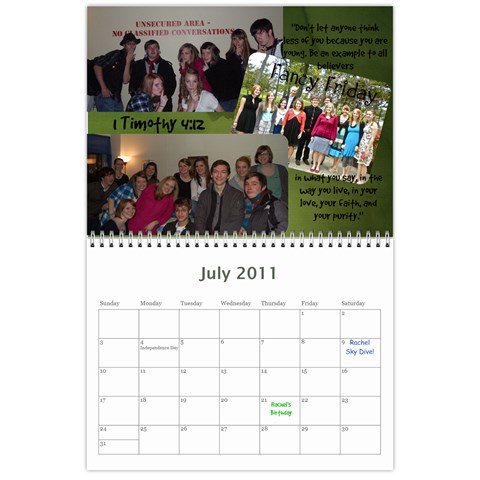 Calendarb By Raquel Jul 2011