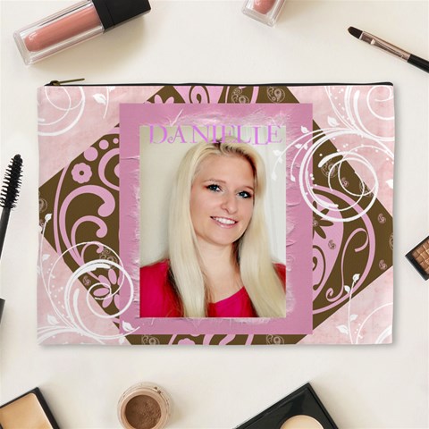 Danielle Cosmetic Bag By Danielle Christiansen Front