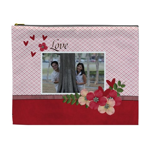 Xl Cosmetic Bag Front