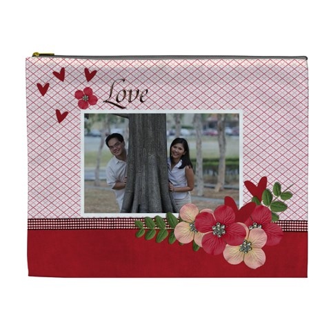 Xl Cosmetic Bag Front