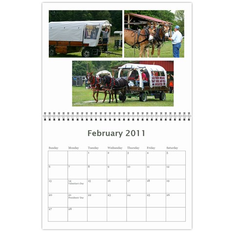 Robinson Calendar By Rick Conley Feb 2011