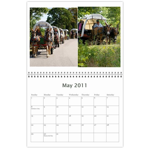 Robinson Calendar By Rick Conley May 2011