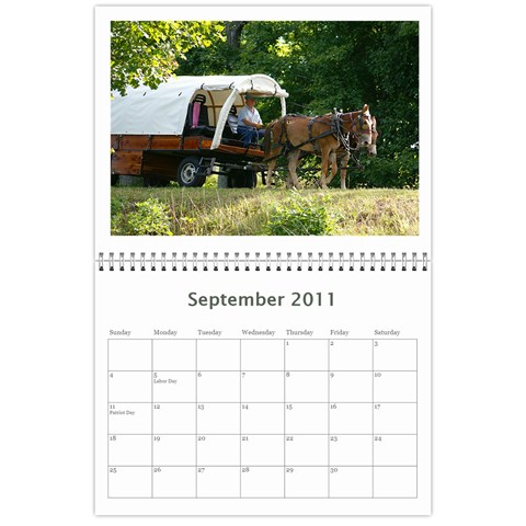 Robinson Calendar By Rick Conley Sep 2011