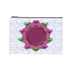 Heart U - large cosmetic bag - Cosmetic Bag (Large)