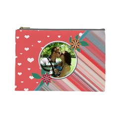 Love U large cosmetic bag - Cosmetic Bag (Large)