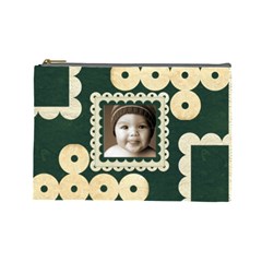 Cheeky Monkey Damask Cosmetic Bag - Cosmetic Bag (Large) Cheeky Monkey Damask Cosmetic Bag - Cosmetic Bag (Large)