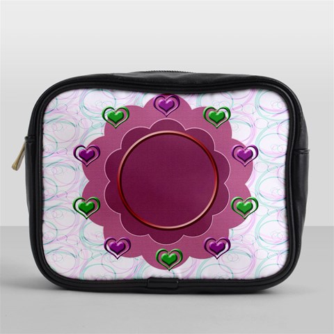 Heart U Toiletries Bag By Daniela Front
