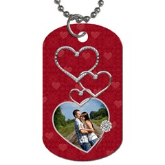 Lotsa Love 1-Sided Dog Tag - Dog Tag (One Side)