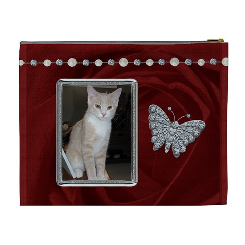 Diamond Bug Xl Cosmetic Bag By Lil Back