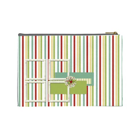 Hh Large Cosmetic Bag 2 By Lisa Minor Back