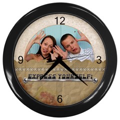 Express Yourself Wall Clock