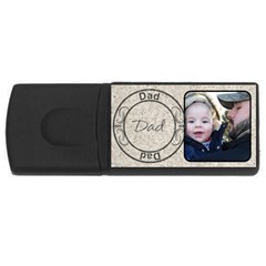 Dad 4 Gig USB Flash Drive - USB Flash Drive Rectangular (4 GB)