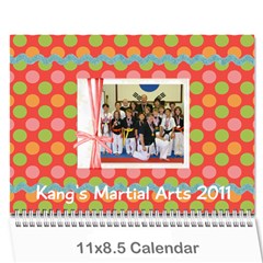 kangs 2011 - Wall Calendar 11  x 8.5  (12-Months)