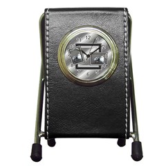 Classic - pen holder clock (4 styles) - Pen Holder Desk Clock