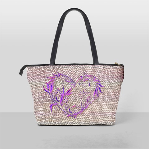 Irredescent Snakeskin All Of My Heart Classic Shoulder Bag By Catvinnat Back