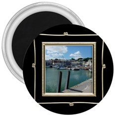 Liquid Gold 3 Inch Magnet